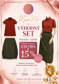 Výhodný set – dámský roláček + sukně | SLEVA 15 %